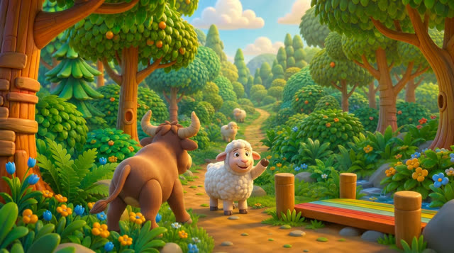 Scene 29 - La Pecora Nel Bosco
