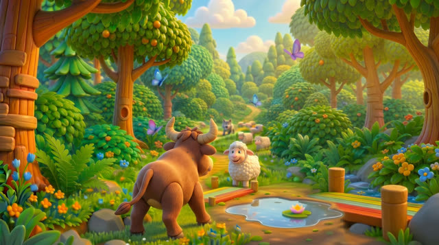 Scene 31 - La Pecora Nel Bosco