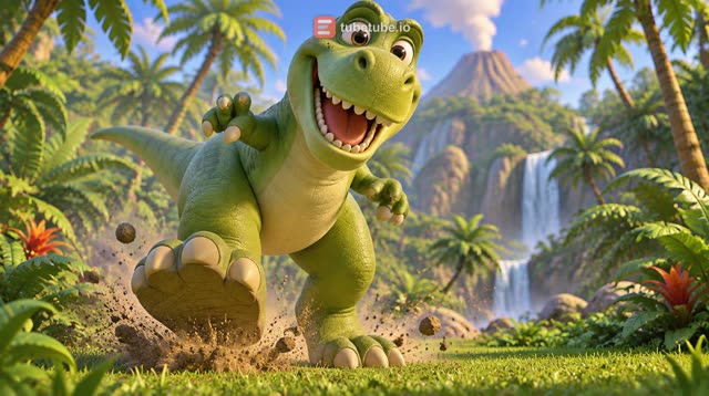 Scene 2 - Rexy & Flame's Dino Stomp!