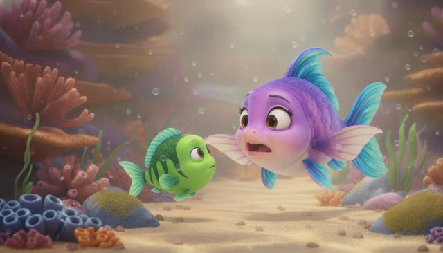 Scene 20 - Fünf kleine Fische