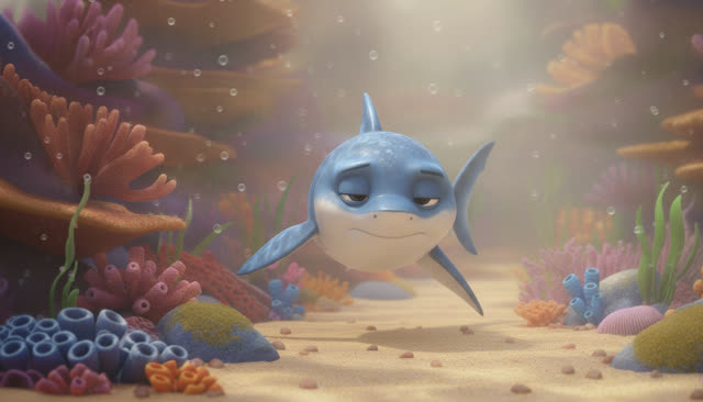 Scene 23 - Fünf kleine Fische