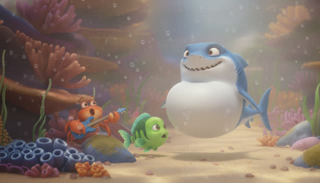 Scene 24 - Fünf kleine Fische