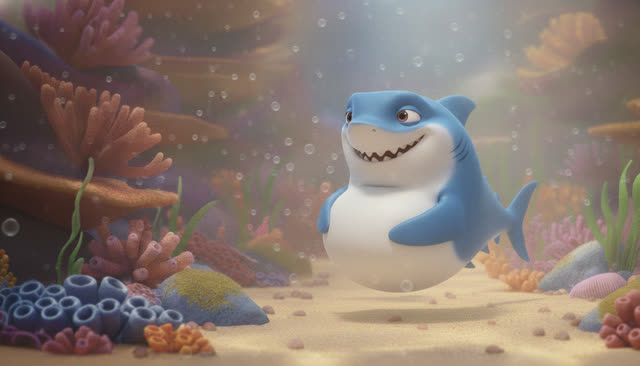 Scene 25 - Fünf kleine Fische