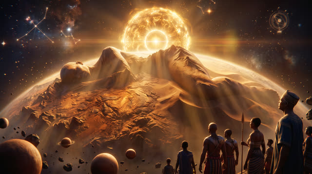 Scene 13 - La Création selon les Dogons : Le Secret des Étoiles