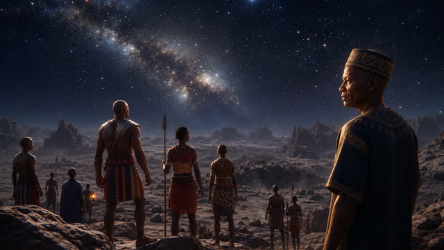 Scene 15 - La Création selon les Dogons : Le Secret des Étoiles