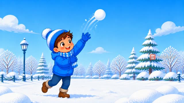 Scene 12 - Snowball Fun