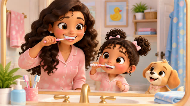 Scene 3 - Brush & Bath