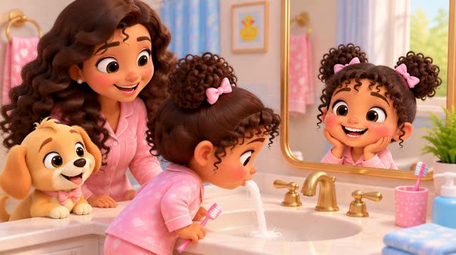 Scene 11 - Brush & Bath