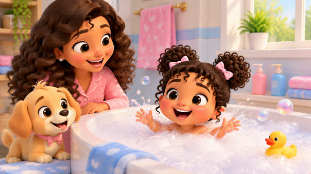 Scene 14 - Brush & Bath