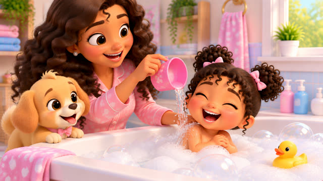 Scene 17 - Brush & Bath