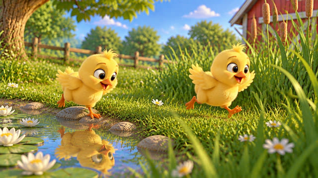 Scene 7 - Les 5 petits poussins – Piou Piou Piou ! 🐥