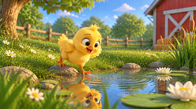 Scene 8 - Les 5 petits poussins – Piou Piou Piou ! 🐥