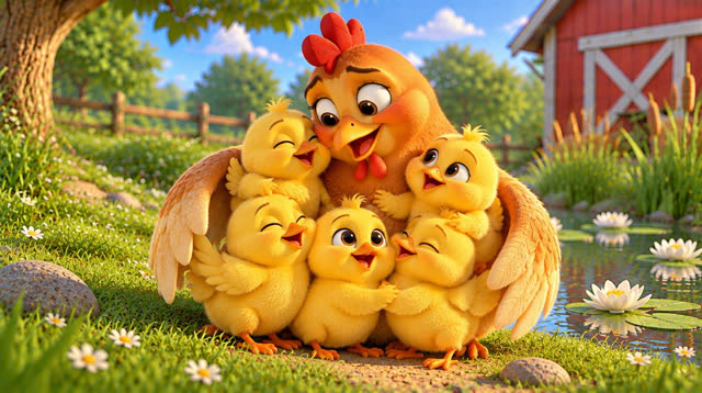 Scene 11 - Les 5 petits poussins – Piou Piou Piou ! 🐥
