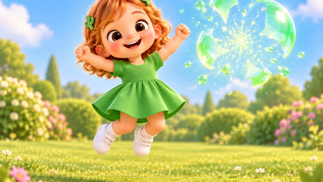 Scene 7 - Nina e le bolle dei colori 🫧