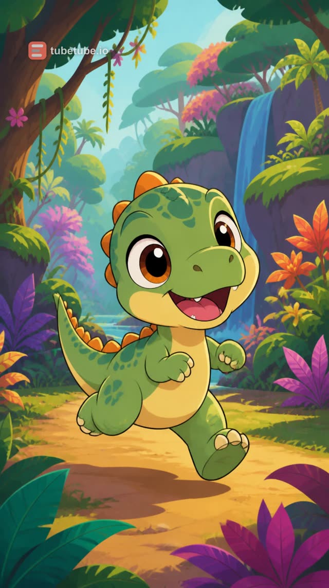 Scene 2 - Dino Heard a ROAR… But You Won’t Believe What He Found! | Kids Short