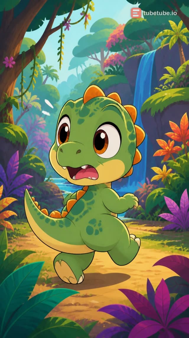 Scene 3 - Dino Heard a ROAR… But You Won’t Believe What He Found! | Kids Short