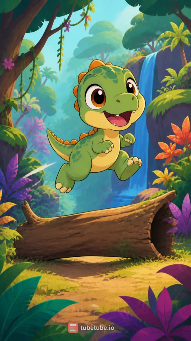 Scene 4 - Dino Heard a ROAR… But You Won’t Believe What He Found! | Kids Short