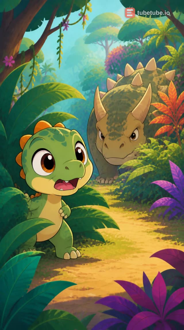 Scene 6 - Dino Heard a ROAR… But You Won’t Believe What He Found! | Kids Short