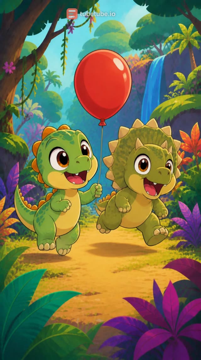 Scene 9 - Dino Heard a ROAR… But You Won’t Believe What He Found! | Kids Short