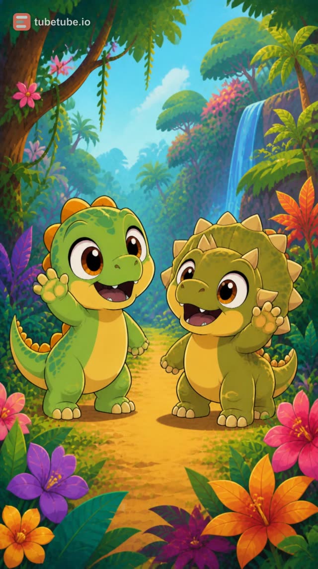 Scene 12 - Dino Heard a ROAR… But You Won’t Believe What He Found! | Kids Short