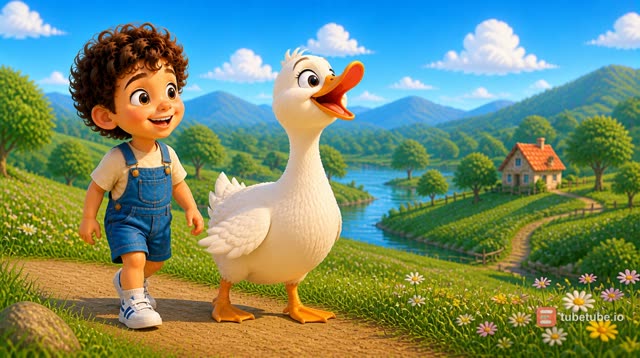 Scene 13 - Five Happy Little Ducks