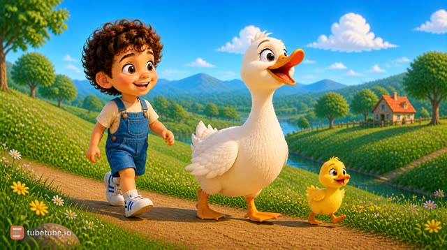 Scene 15 - Five Happy Little Ducks
