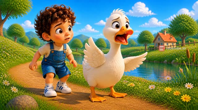 Scene 16 - Five Happy Little Ducks