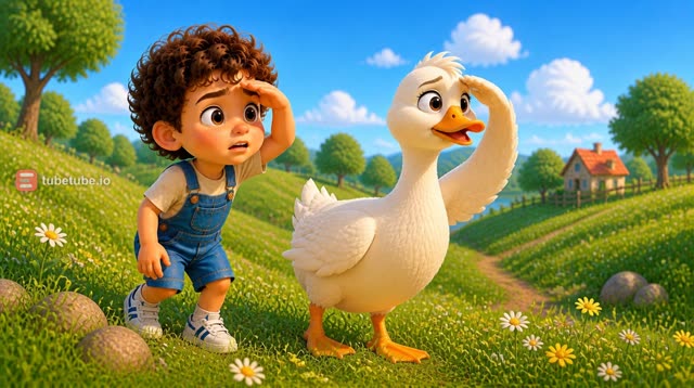 Scene 18 - Five Happy Little Ducks