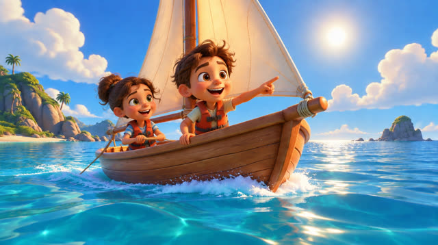 Scene 3 - Les petits marins