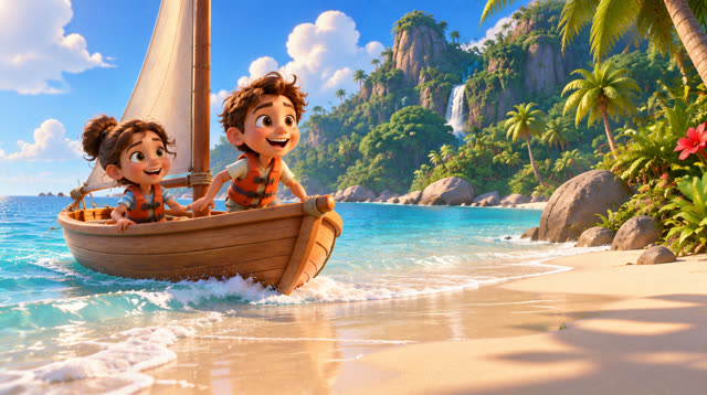 Scene 4 - Les petits marins