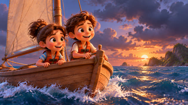 Scene 11 - Les petits marins