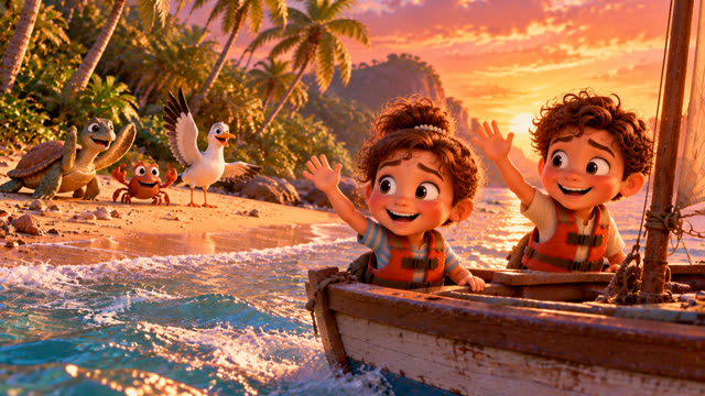 Scene 22 - Les petits marins