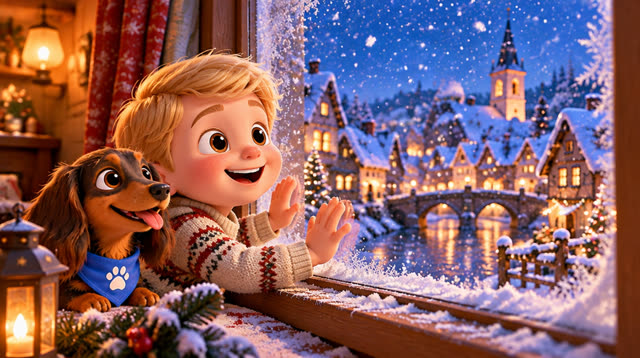 Scene 2 - ⛄ Hop, hop, Martin jede!