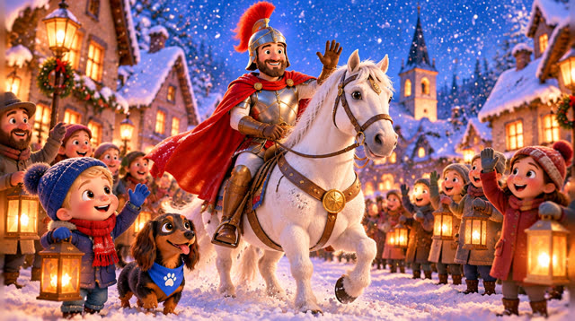 Scene 6 - ⛄ Hop, hop, Martin jede!