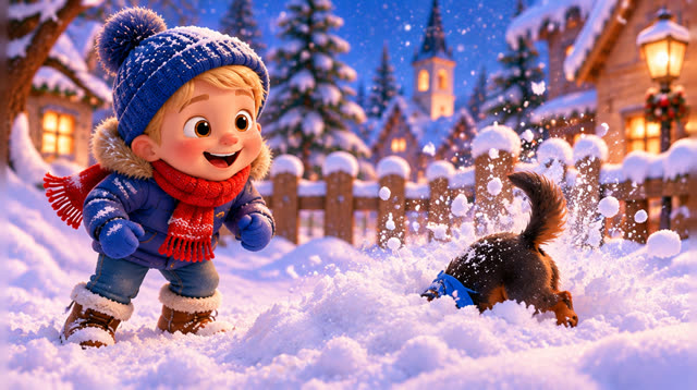 Scene 10 - ⛄ Hop, hop, Martin jede!