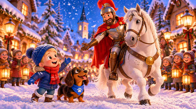 Scene 11 - ⛄ Hop, hop, Martin jede!