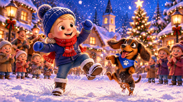 Scene 15 - ⛄ Hop, hop, Martin jede!