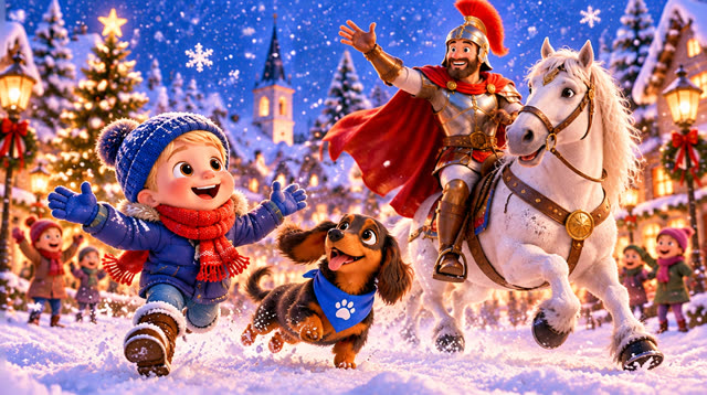 Scene 18 - ⛄ Hop, hop, Martin jede!