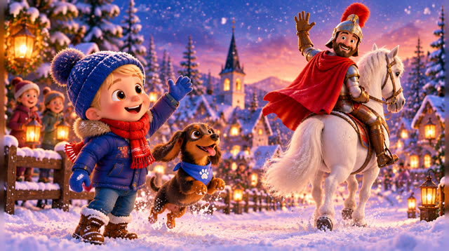 Scene 19 - ⛄ Hop, hop, Martin jede!