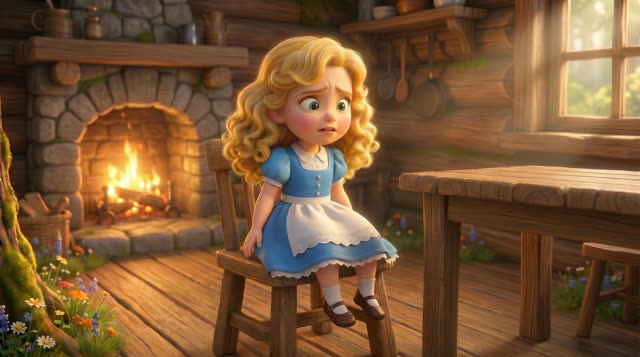 Scene 20 - Boucle d'Or et les Trois Ours