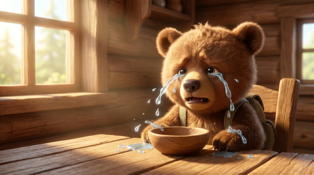 Scene 30 - Boucle d'Or et les Trois Ours