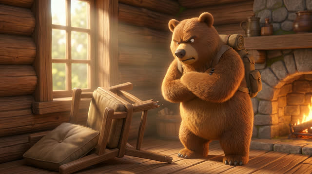 Scene 31 - Boucle d'Or et les Trois Ours