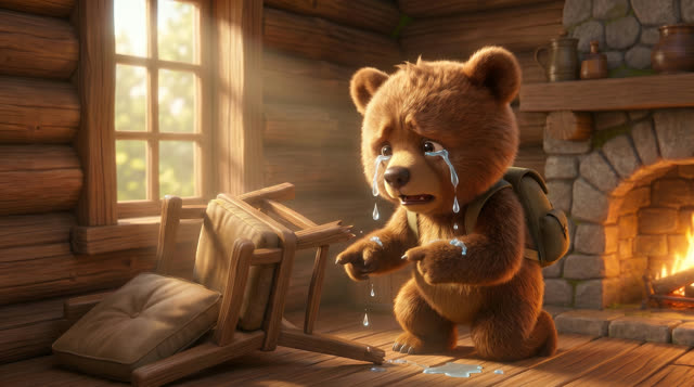 Scene 33 - Boucle d'Or et les Trois Ours