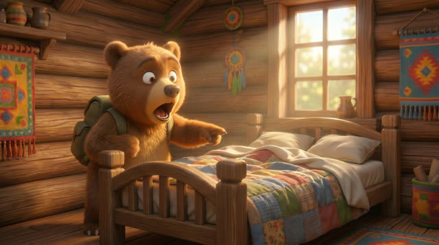 Scene 37 - Boucle d'Or et les Trois Ours