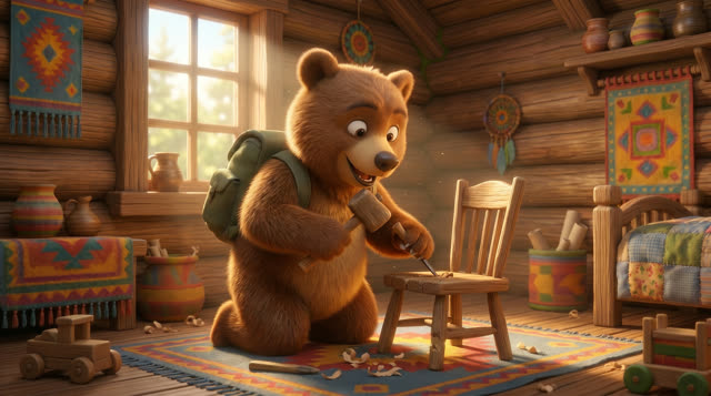 Scene 42 - Boucle d'Or et les Trois Ours