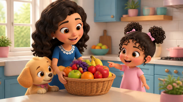 Scene 1 - Fruits & Mia