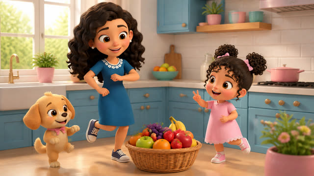 Scene 2 - Fruits & Mia