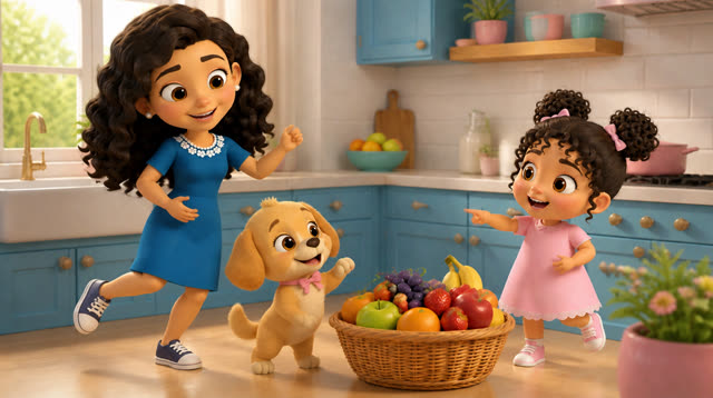 Scene 5 - Fruits & Mia
