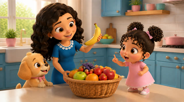 Scene 6 - Fruits & Mia