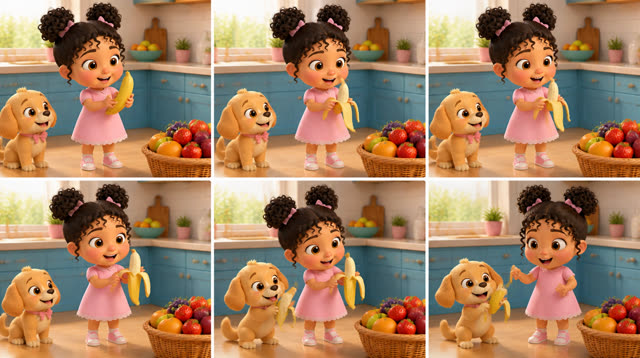 Scene 7 - Fruits & Mia